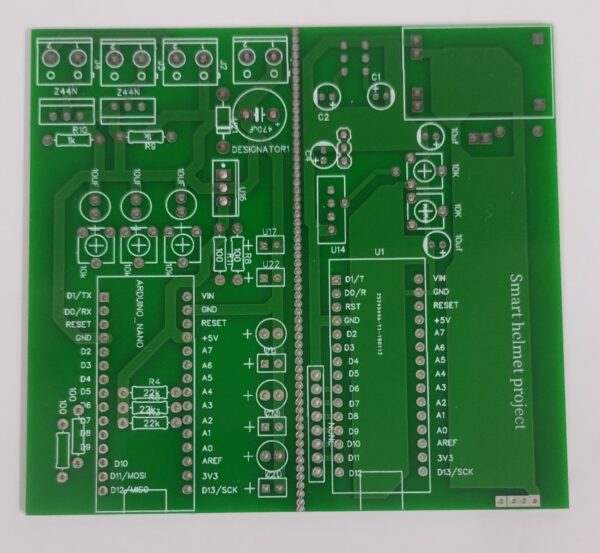 Smart Helmet PCB