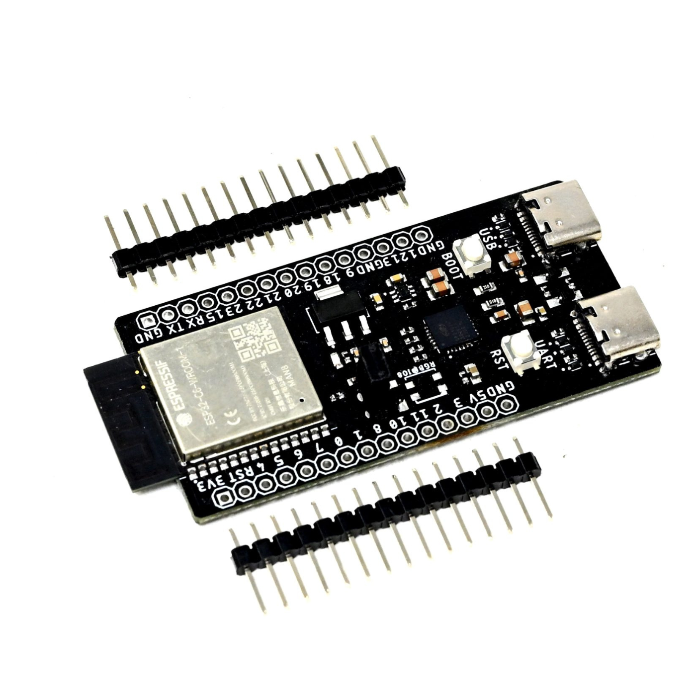 SmartElex ESP32-C6-WROOM-1 WiFi + BLE + Zigbee DevKit Development Board - Image 2