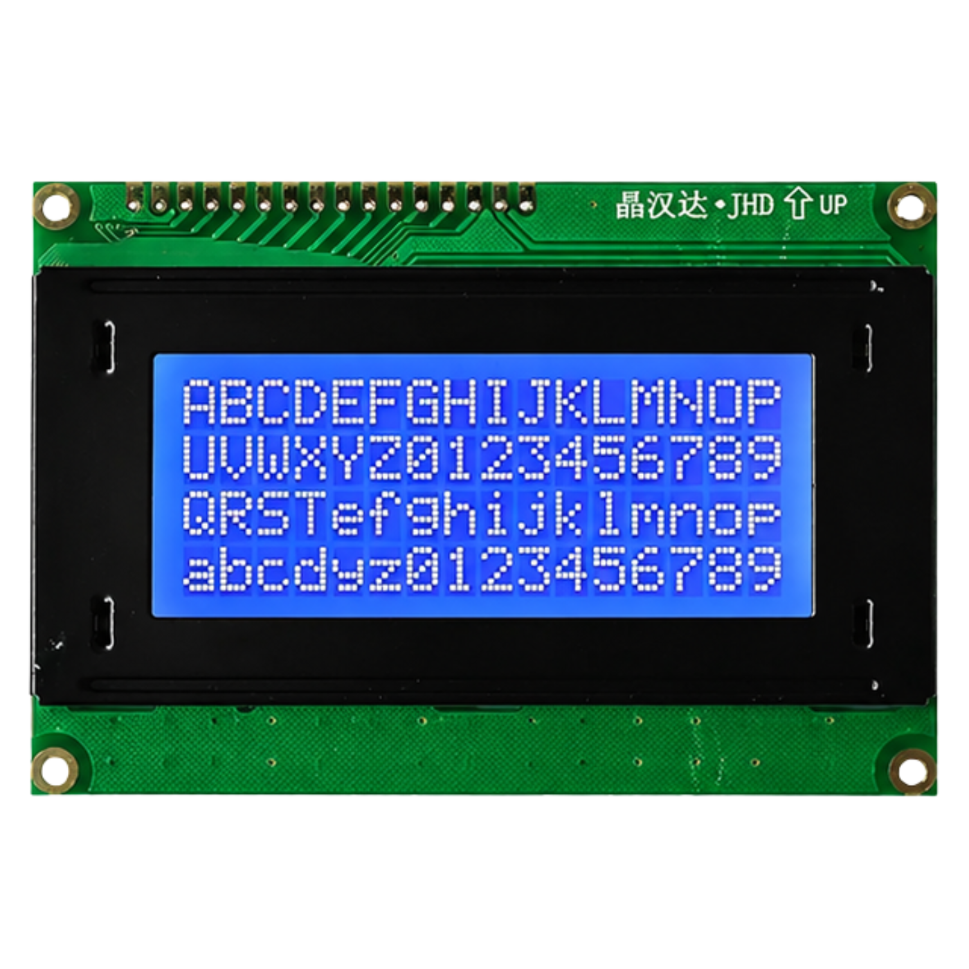 16x4 LCD blue JHD