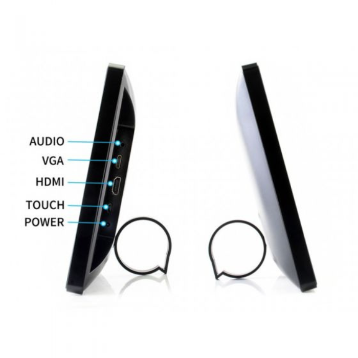 Waveshare 11.6inch HDMI Capacitive Touch Screen LCD 1920×1080 with Case - Image 4