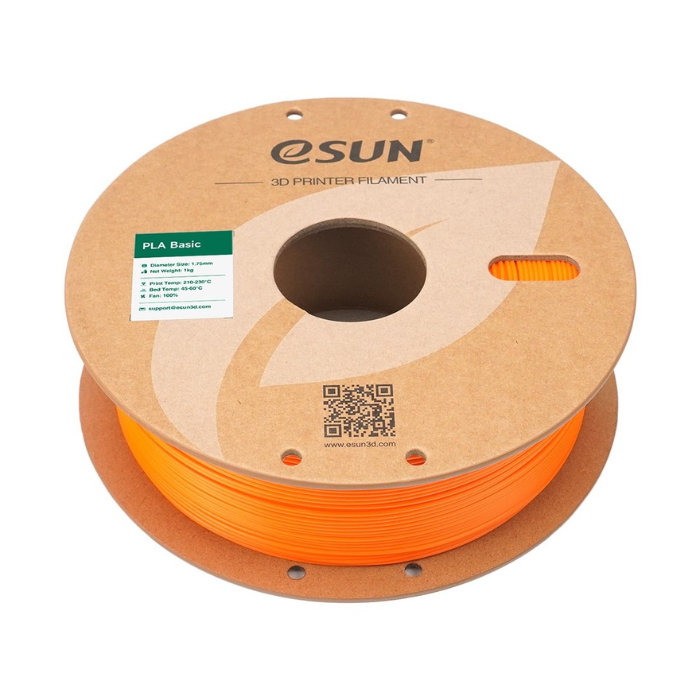 eSun 1.75mm PLA-Basic 3D Printing Filament 1kg orange Color - Image 2
