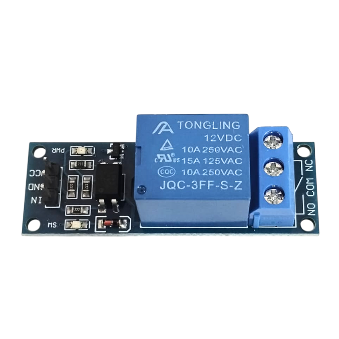 1 Channel 12V Relay Module with Optocoupler - Image 2
