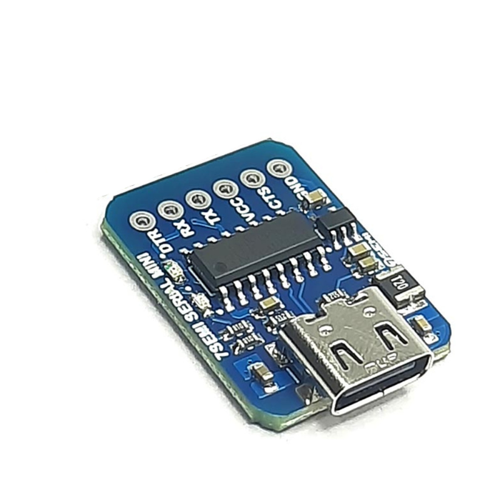 CH340C USB Type C to TTL Serial Converter Breakout Board -7Semi - Image 3