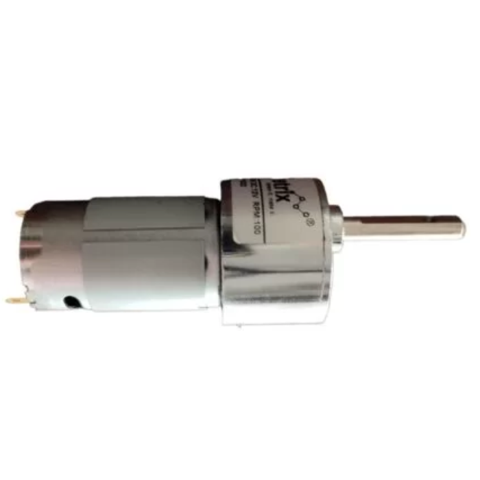 Johnson DC Geared Motor 12V 100 RPM (Grade A) - Image 3