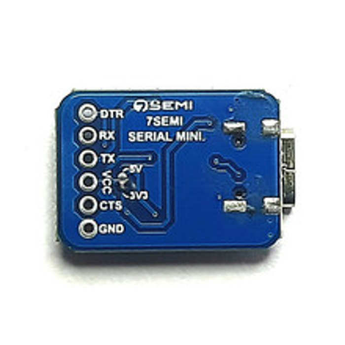 CH340C USB Type C to TTL Serial Converter Breakout Board -7Semi - Image 4