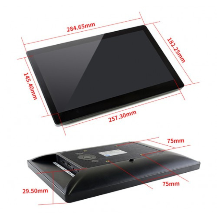 Waveshare 11.6inch HDMI Capacitive Touch Screen LCD 1920×1080 with Case - Image 6