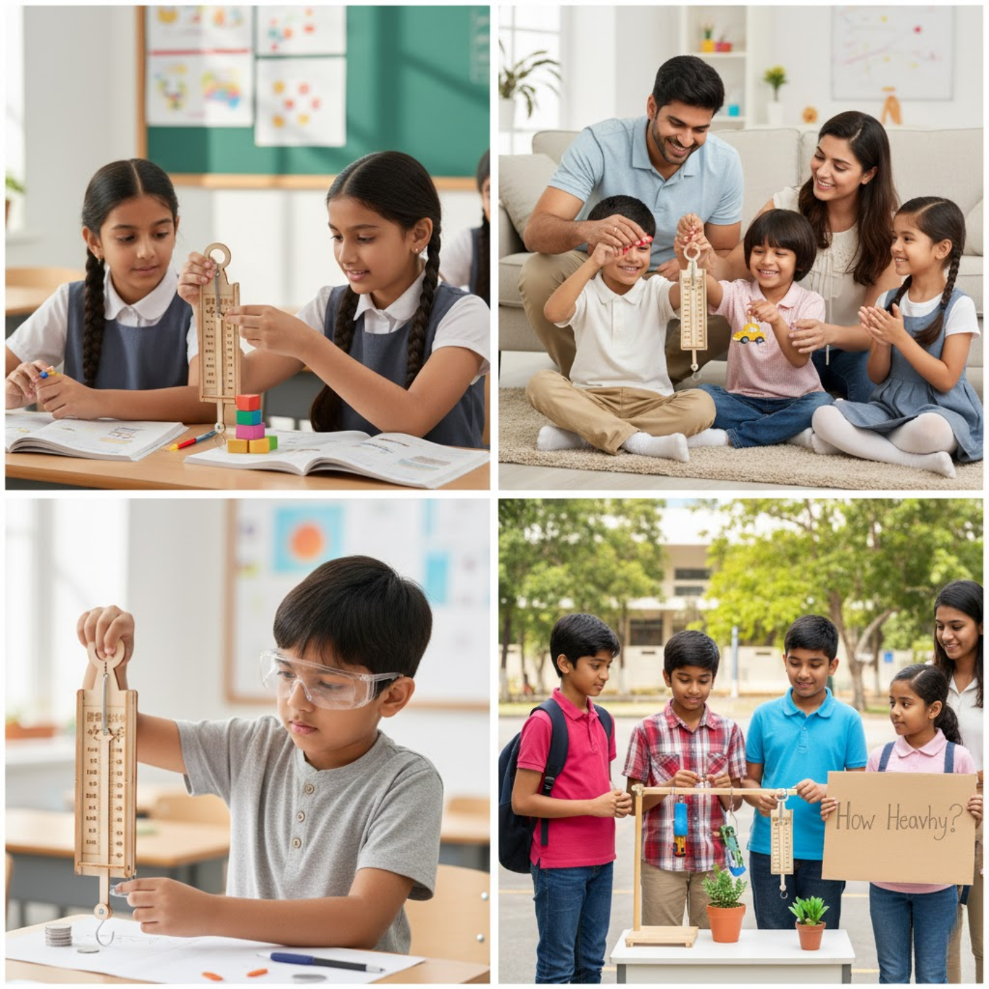 Pludo Spring Dynamometer STEM Kit – DIY Measuring Force Kit for Kids 3–5 | Mont 2 - Image 7