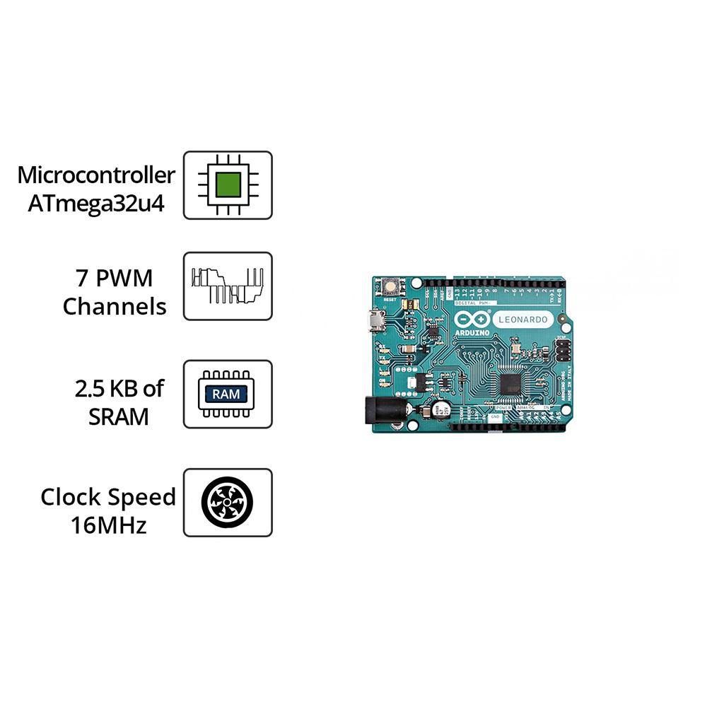 Arduino Leonardo with Headers - Image 4